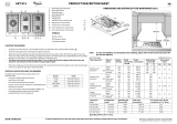 Whirlpool AKT 915/IX Program Chart