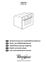 Whirlpool AKZM 766/WH Program Chart