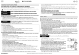 Whirlpool GMA 9522/IX Program Chart