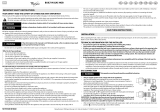 Whirlpool GMA 6410/IX Program Chart