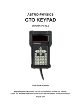 ASTRO-PHYSICS GTO User manual