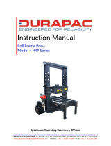 Durapac HRP-50 User manual