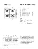 Whirlpool AKM 260/IX Program Chart