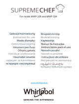 Whirlpool MWP 338 W User guide