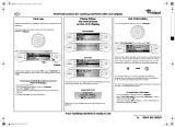 Whirlpool AWO 12763 W Program Chart