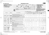 Whirlpool AWO 9561 WP Program Chart