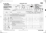 Whirlpool AWO 10561 WP Program Chart