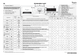 Whirlpool AWOE S8010 Program Chart