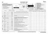 Whirlpool AWOE S9212 Program Chart