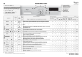 Whirlpool AWOC 8283 Program Chart