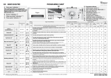 Whirlpool AWM 9300/PRO Program Chart