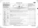 Whirlpool WFE 1070BD Program Chart