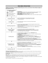Whirlpool AZA-HP 7673 Program Chart