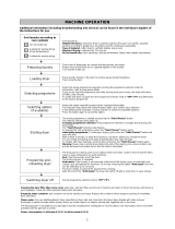 Whirlpool AZA 9321 Program Chart