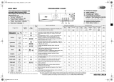 Whirlpool AWG 908 E Program Chart