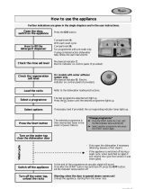 Whirlpool ADG 7560/1 WP Program Chart