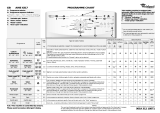 Whirlpool AWE 6317 Program Chart