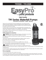 EasyPro TM Series Instructions For Operation, Safety, Warranty