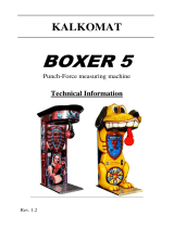 Kalkomat BOXER 5 User manual