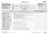 Whirlpool AWO/C 60081 Program Chart