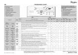 Whirlpool AWE 8780 GG Program Chart