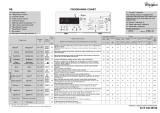 Whirlpool AWE 90360P Program Chart