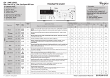 Whirlpool AWE6585D Program Chart