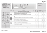 Whirlpool AWO/D 68020 GR Program Chart