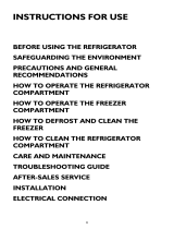 Whirlpool ARC2223 WH Program Chart