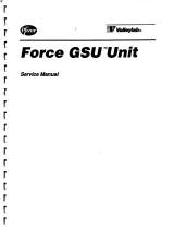 Pfizer Valleylab Force GSU User manual