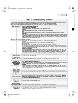 Ignis AWP 260 Program Chart