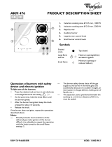 Whirlpool AKM 476 Program Chart