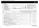 Whirlpool AWZ 410 Program Chart