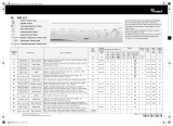 Whirlpool AWZ 410/S Program Chart