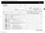 Whirlpool AWG 870/4 Program Chart