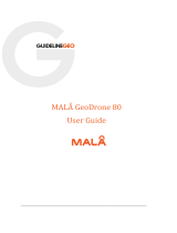 Guideline Geo MALA GeoDrone 80 User manual