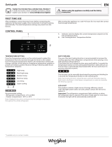 Whirlpool W5 821E W Daily Reference Guide