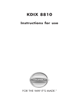 Whirlpool KDIX 8810 User guide