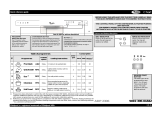 Whirlpool ADP 2306 WH Program Chart