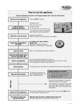 Whirlpool ADP 4557 WH Program Chart