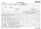 Smeg STL 60 Program Chart