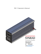 Synrad 32-1 User manual