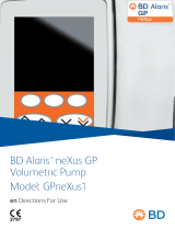 BD Alaris™ neXus GP Volumetric Pump Operating instructions