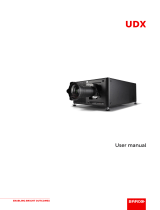 Barco UDX-4K32 User guide