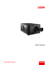 Barco UDM-4K22 User guide