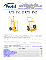 Vestil CYHT-1 & CYHT-2 Owner's manual