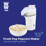 Weight Watchers by Dash Fresh Pop Popcorn Maker Operating instructions