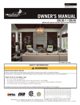 Continental Fireplaces CBL46NTE User manual