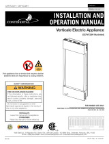 Continental Fireplaces CEFVC38H User manual