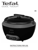 Tefal RK1568UK Rice Cooker Operating instructions